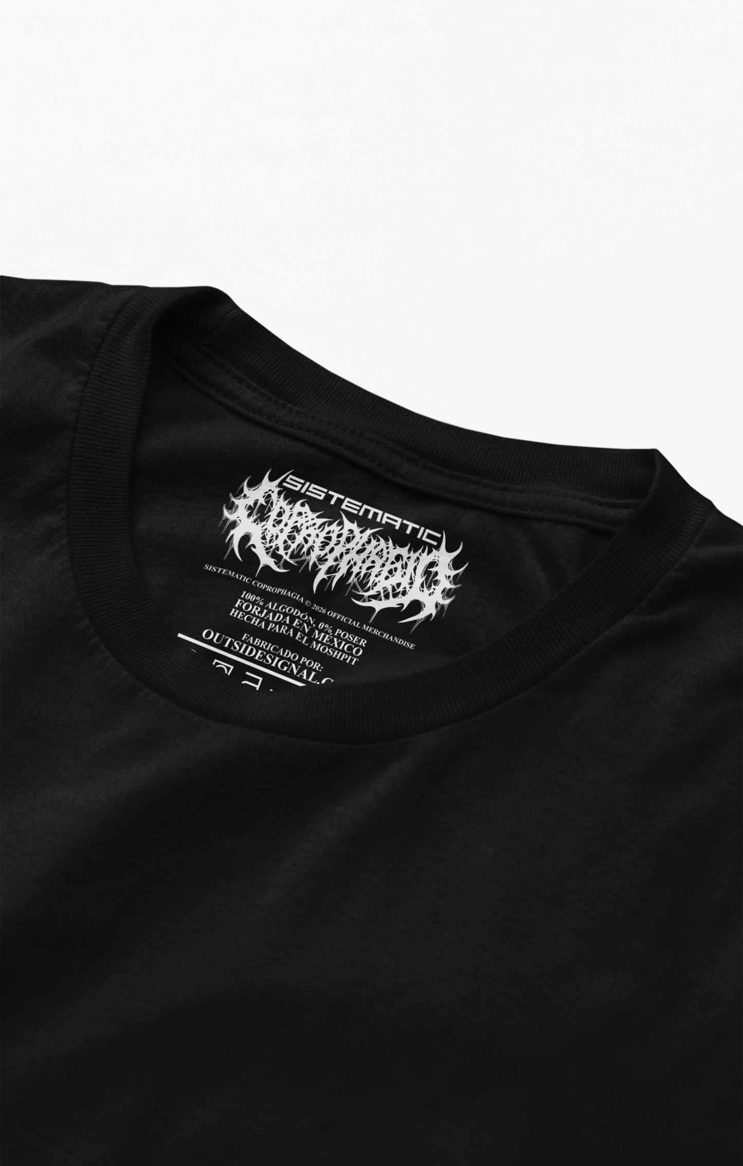 Camiseta Sistematic Coprophagia Harvesting Weed