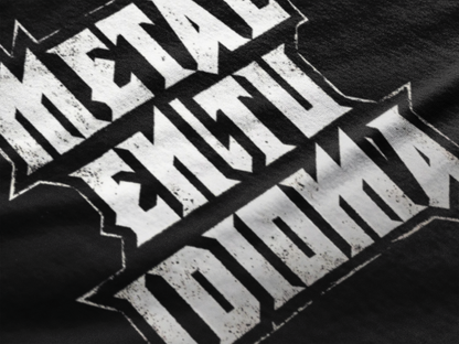 Camiseta Metal en tu idioma Tour 26