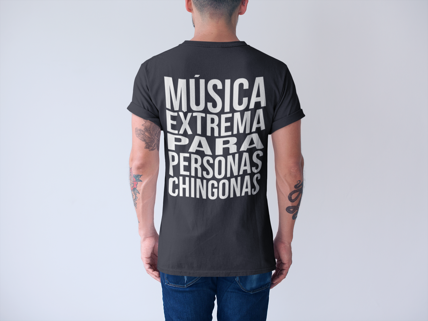 Camiseta Metal en tu idioma Música Extrema