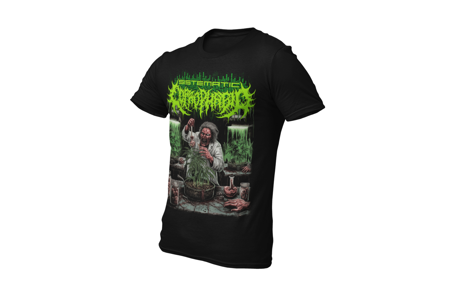 Camiseta Sistematic Coprophagia Harvesting Weed