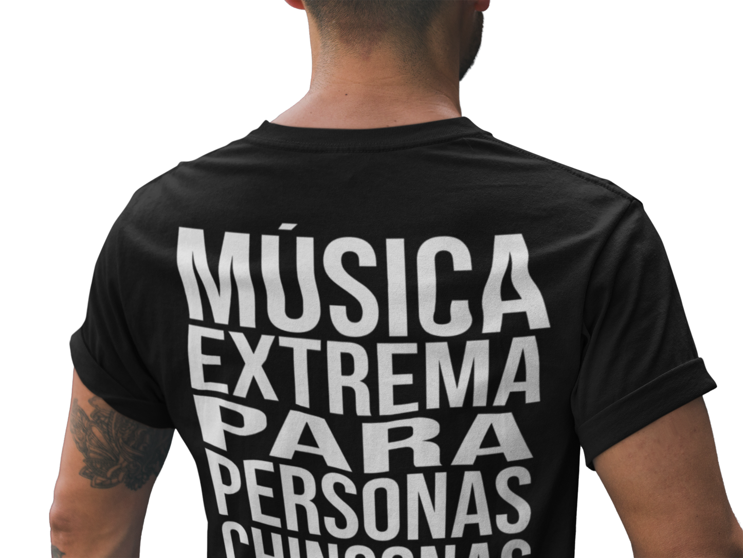 Camiseta Metal en tu idioma Música Extrema